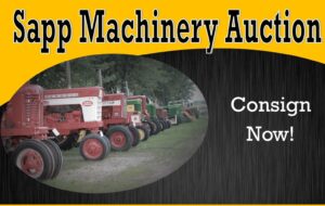 Sapp Machinery Small Line--July 20th